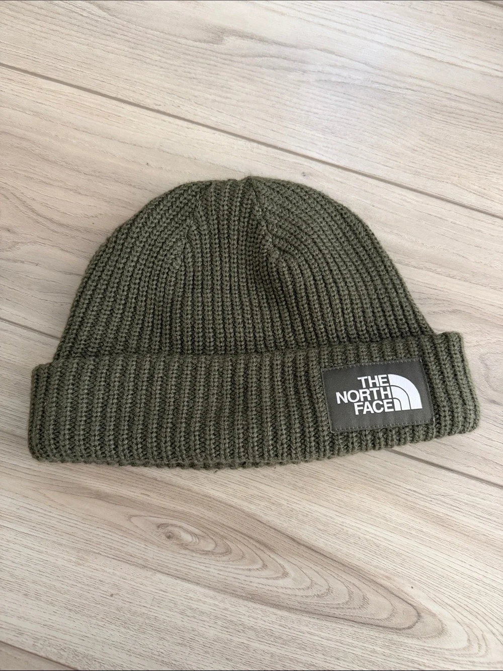 The North Face Olive Knit Cuff Beanie
